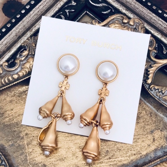 TORY BURCH • Poetry Of Things Necklace Earrings Set - Picture 9 of 9